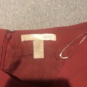 Forever 21 Maroon Skirt